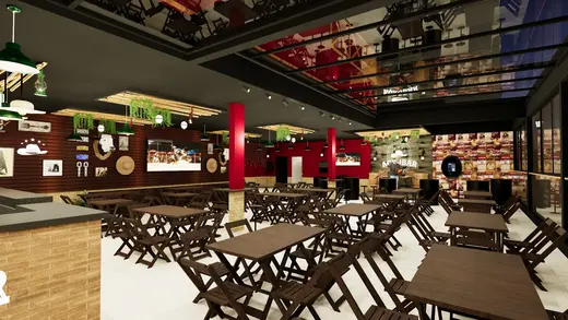 Render do salão